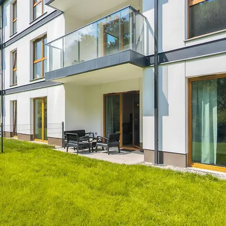 شقة Mlyny Gdanskie With Terrace, Gym & Playground By Renters
