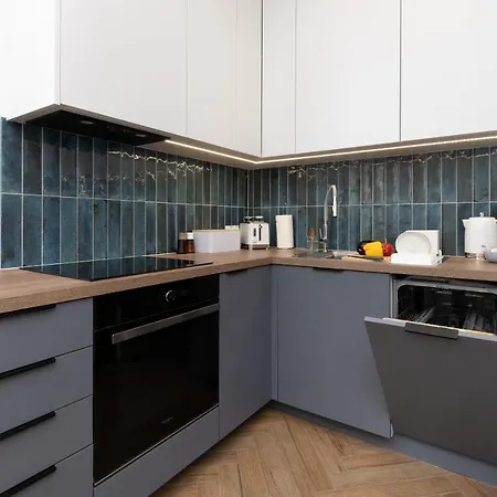 公寓 Mlyny Gdanskie With Terrace, Gym & Playground By Renters *